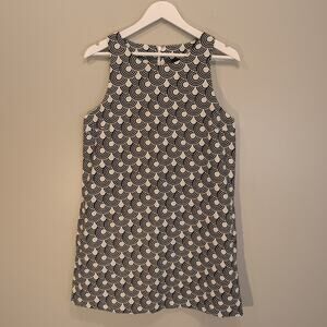 Alice + Olivia Mini Dress Geo Mod Retro Print Chic Classic - Size MMedium